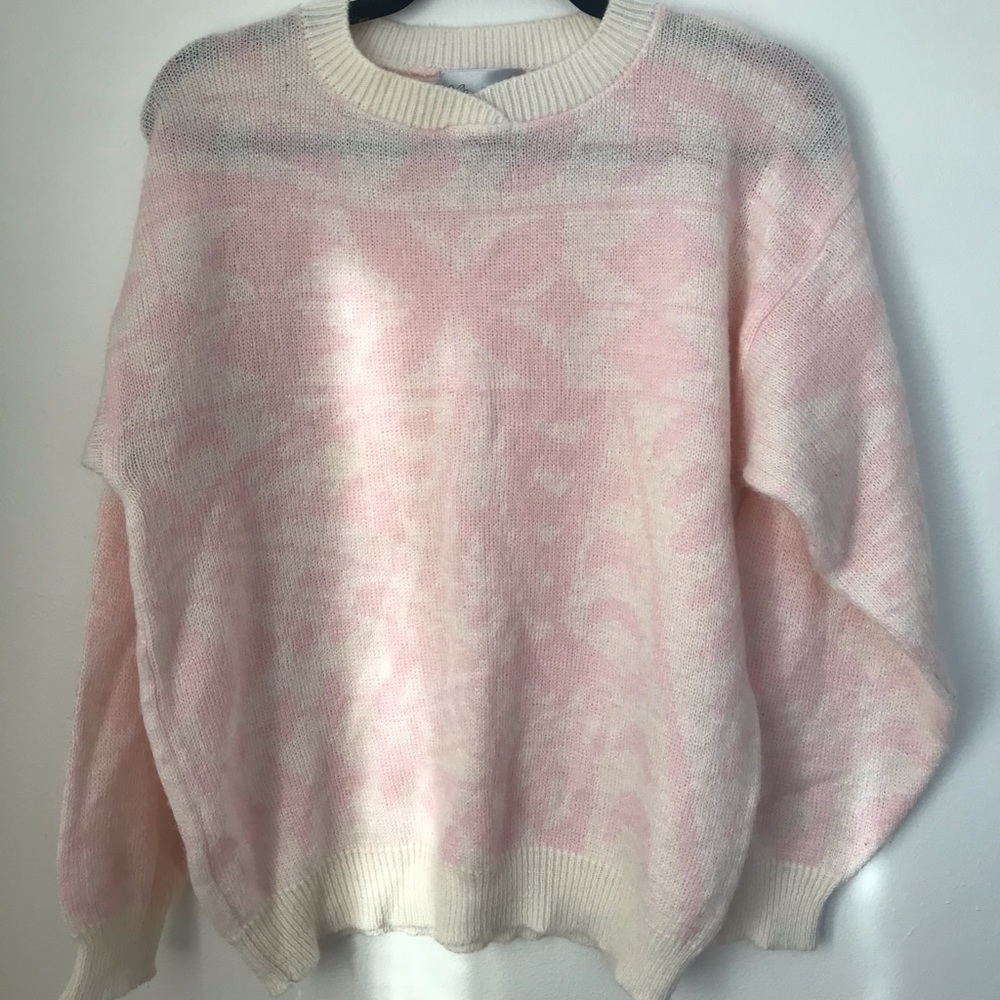 Vintage pink sweater